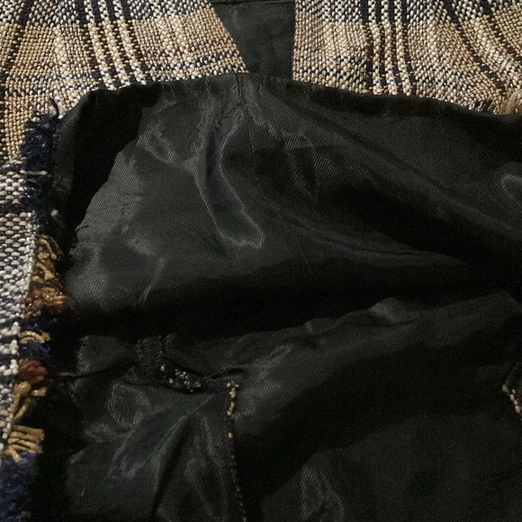 Zara Plaid Tweed Skirt NEW - Picture 10 of 10